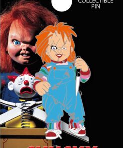 MONOGRAM CHUCKY ENAMEL PIN