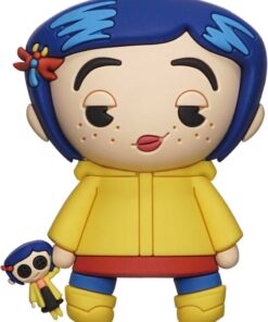 MONOGRAM CORALINE WITH DOLL 3D FOAM MAGNET