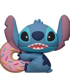 MONOGRAM DISNEY STITCH WITH DONUT 3D FOAM MAGNET