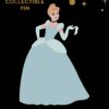 MONOGRAM DISNEY PRINCESS CINDERELLA ENAMEL PIN