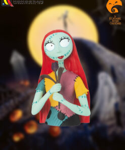 MONOGRAM NIGHTMARE BEFORE CHRISTMAS SALLY BUST FIGURAL BANK