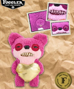 FUGGLER FUNNY UGLY MONSTER - TEDDY BEAR NIGHTMARE GOLD EDITION
