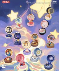 POP MART ROMANTIC RING BOX SERIES 4 SCENE SET