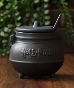 MONOGRAM HARRY POTTER CERAMIC CAULDRON 3D MUG W SPOON