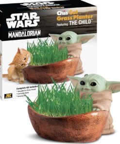 CHIA PET GRASS PLANTER MANDALORIAN THE CHILD