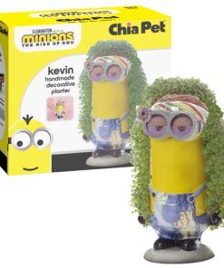 CHIA PET MINIONS KEVIN DECORATIVE POT EASY TO DO FUN TO GROW
