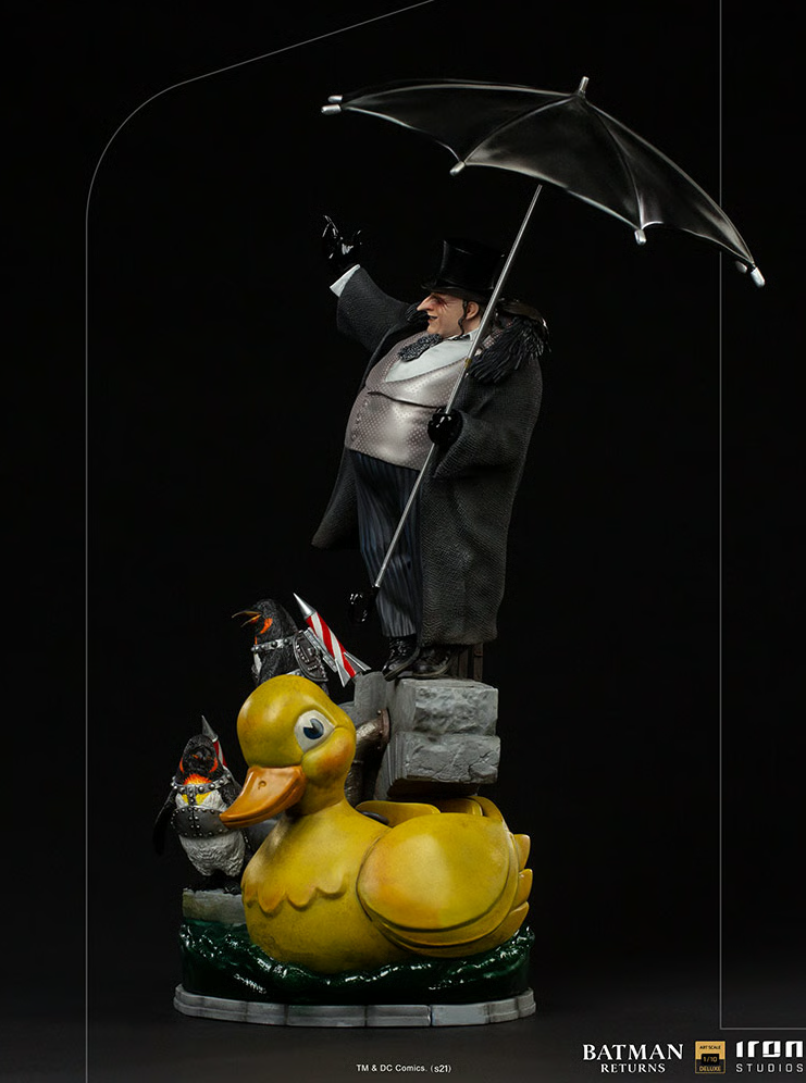 IRON STUDIOS x SIDESHOW PENGUIN DELUXE 1/10 ART SCALE STATUE - Image 2