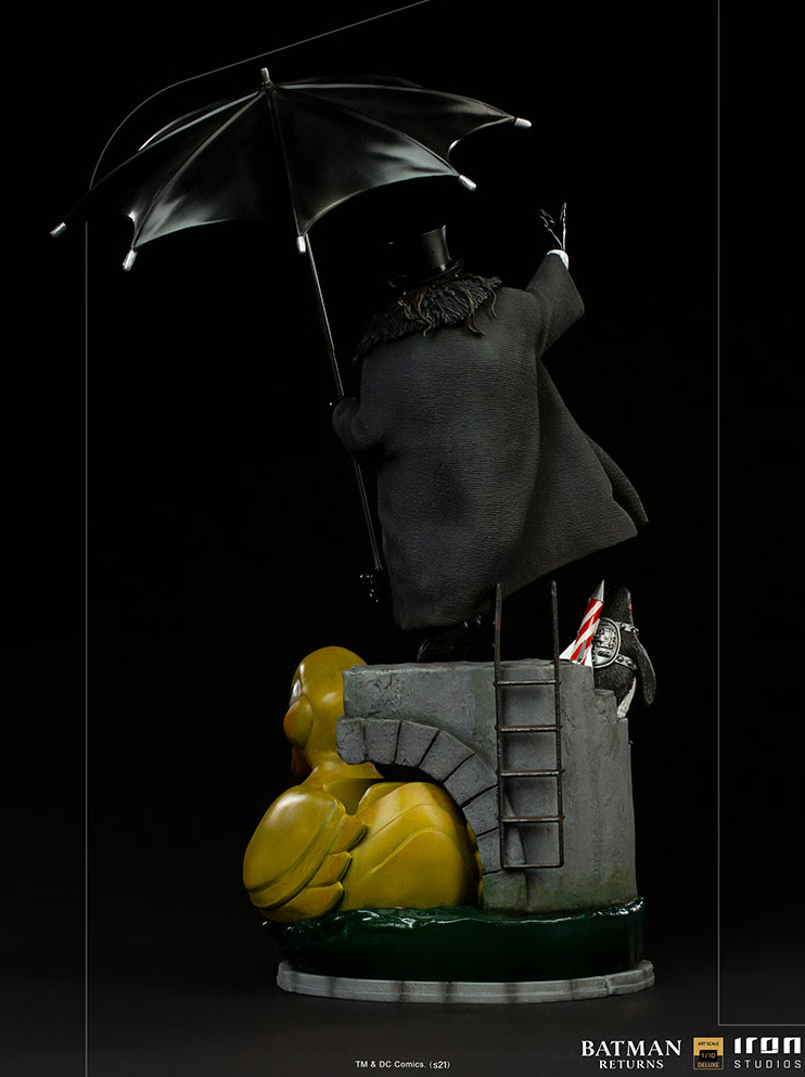 IRON STUDIOS x SIDESHOW PENGUIN DELUXE 1/10 ART SCALE STATUE - Image 3