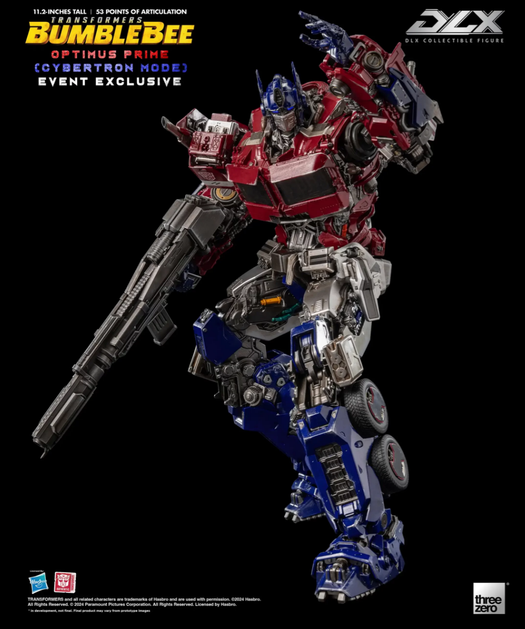 THREEZERO TRANSFORMERS BUMBLEBEE DLX OPTIMUS PRIME ACTION FIGURE CYBERTRON MOD EVENT EXCLUSIVE