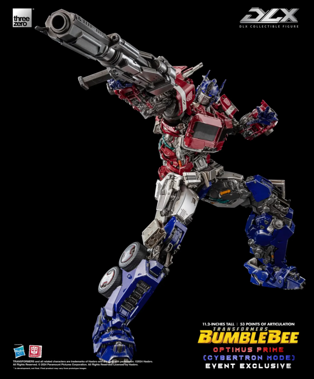 THREEZERO TRANSFORMERS BUMBLEBEE DLX OPTIMUS PRIME ACTION FIGURE CYBERTRON MOD EVENT EXCLUSIVE - Image 3