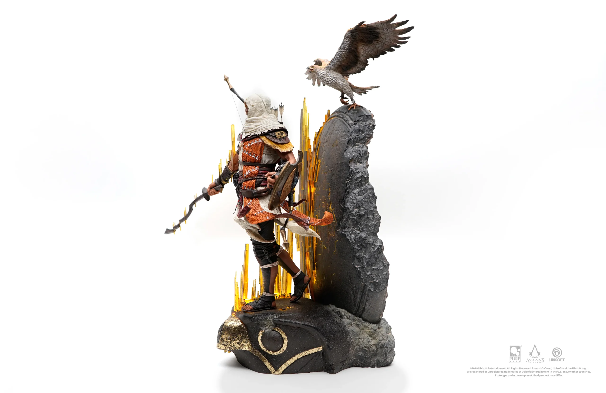 PURE ARTS ASSASSIN'S CREEED ANIMUS BAYEK STATUE - Image 2