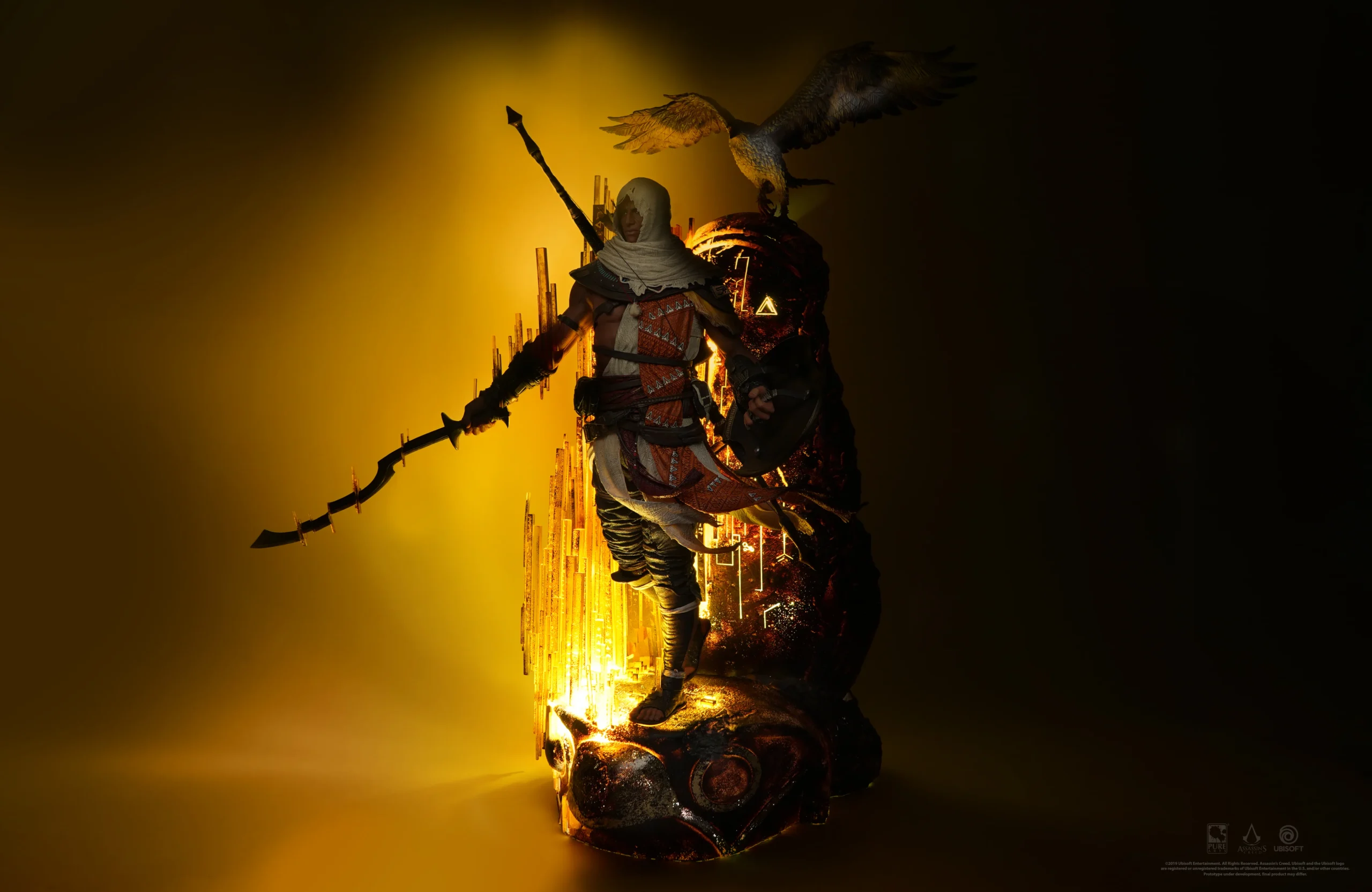 PURE ARTS ASSASSIN'S CREEED ANIMUS BAYEK STATUE - Image 5
