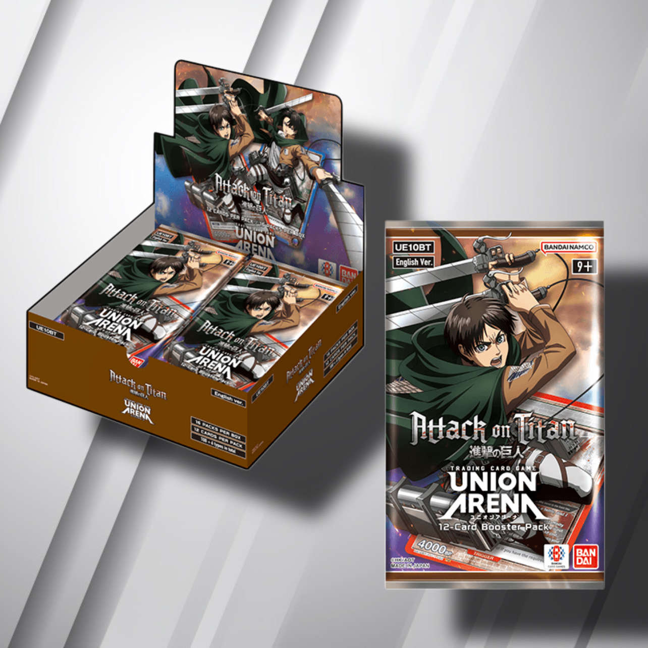 BANDAI NAMCO UNION ARENA ATTACK ON TITAN UA23BT ENGLISH VERSION BOOSTER BOX - Image 3