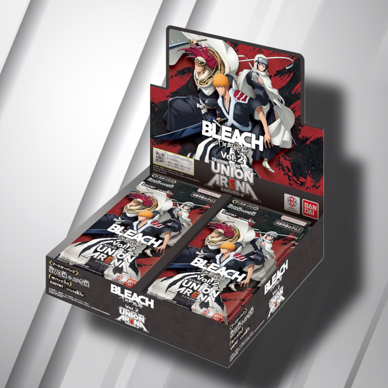 BANDAI NAMCO UNION ARENA BOOSTER BOX BLEACH MILLENNIUM BLOOD WAR VOL.2