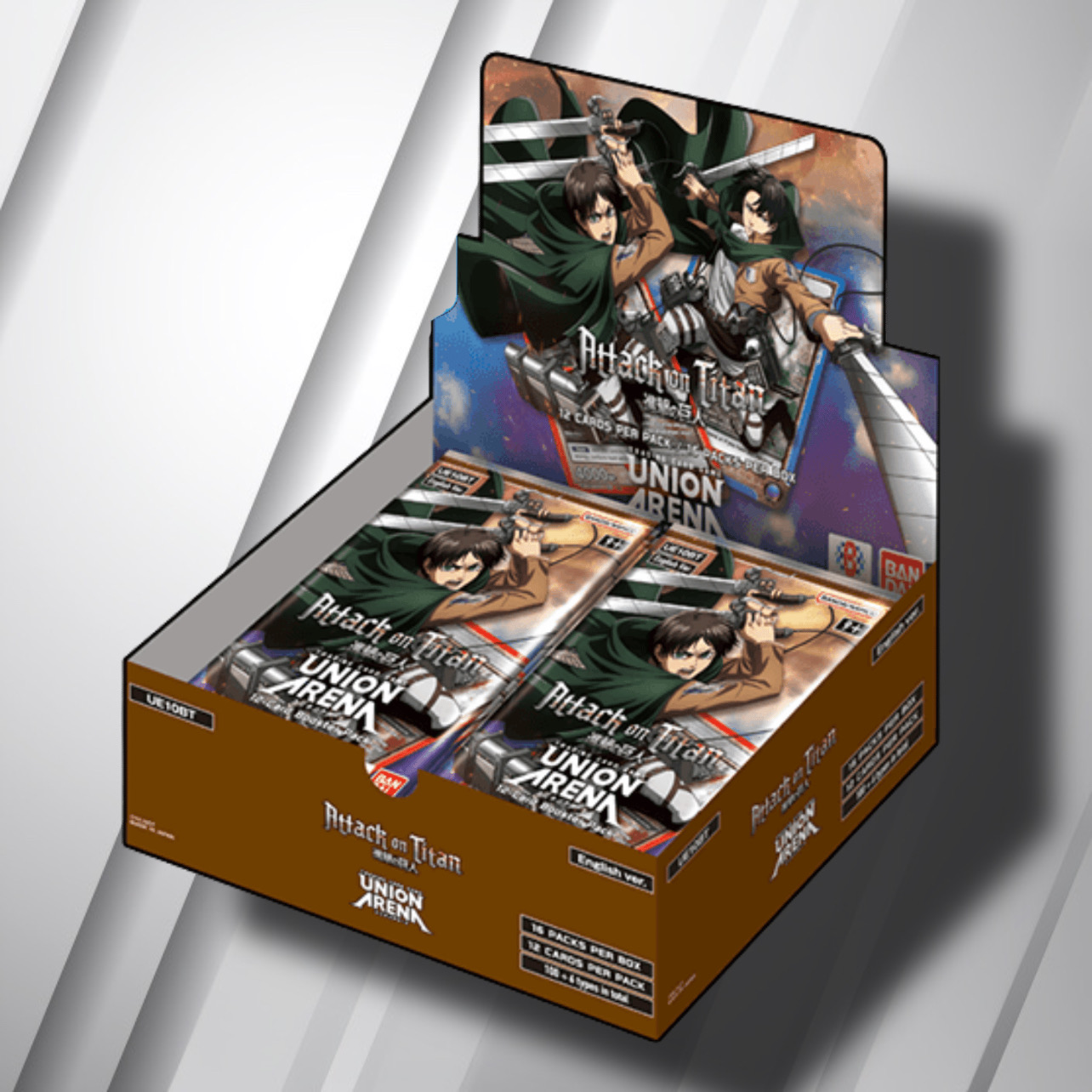 BANDAI NAMCO UNION ARENA ATTACK ON TITAN UA23BT ENGLISH VERSION BOOSTER BOX