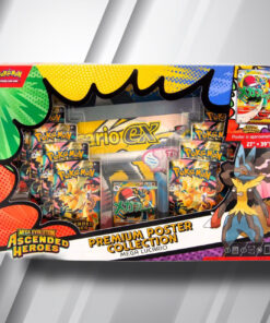 POKEMON TCG MEGA EVOLUTION ASCENDED HEROES PREMIUM POSTER COLLECTION - MEGA LUCARIO EX