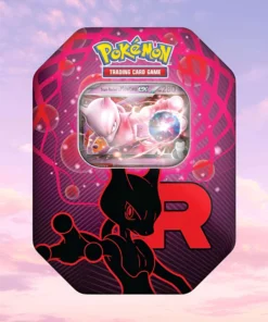 POKEMON TEAM ROCKET'S MEWTWO EX TIN