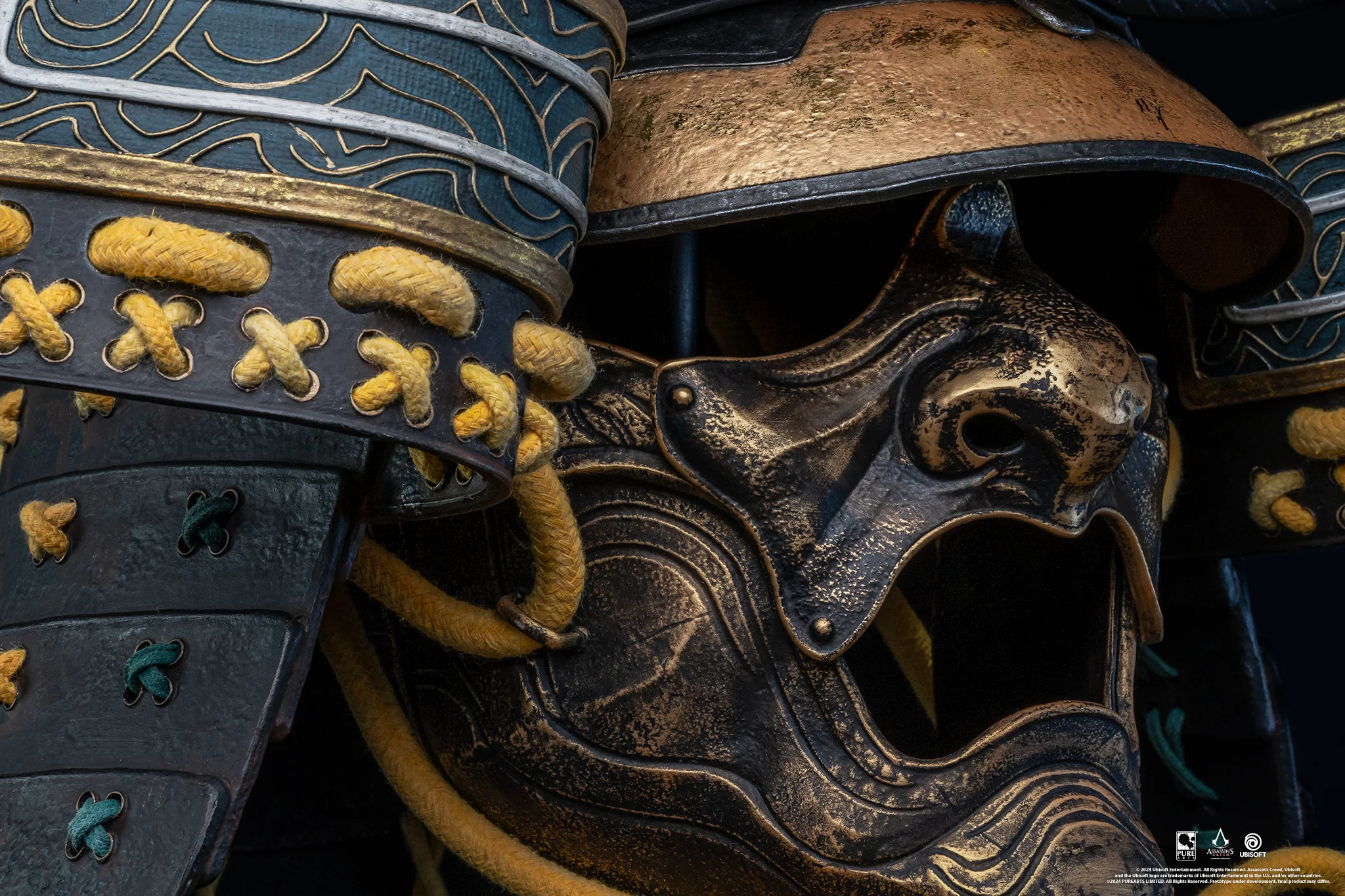PURE ARTS ASSASSIN'S CREED SHADOWS YASUKE HELMET 1/1 SCALE REPLICA - Image 8