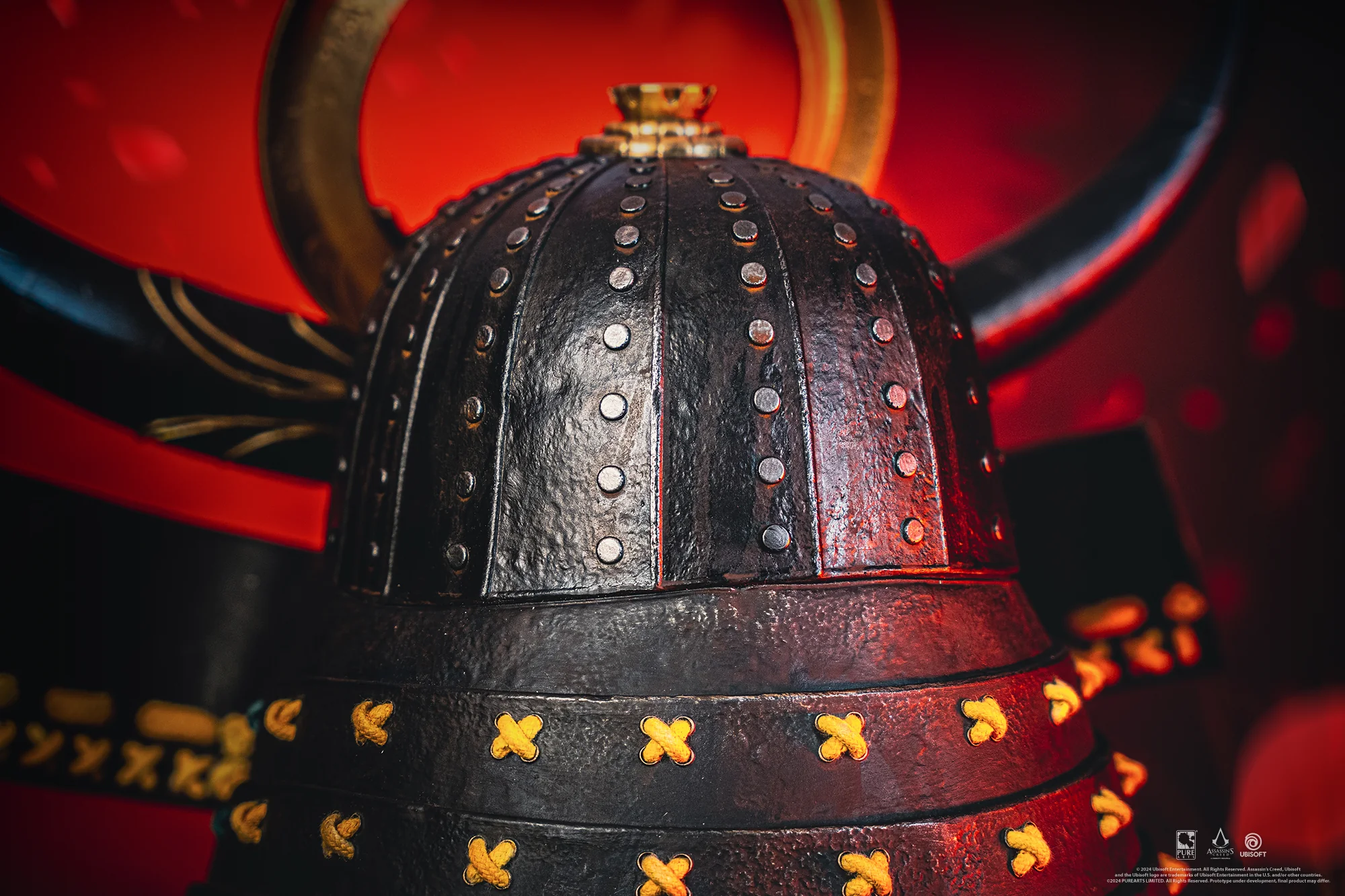 PURE ARTS ASSASSIN'S CREED SHADOWS YASUKE HELMET 1/1 SCALE REPLICA - Image 4