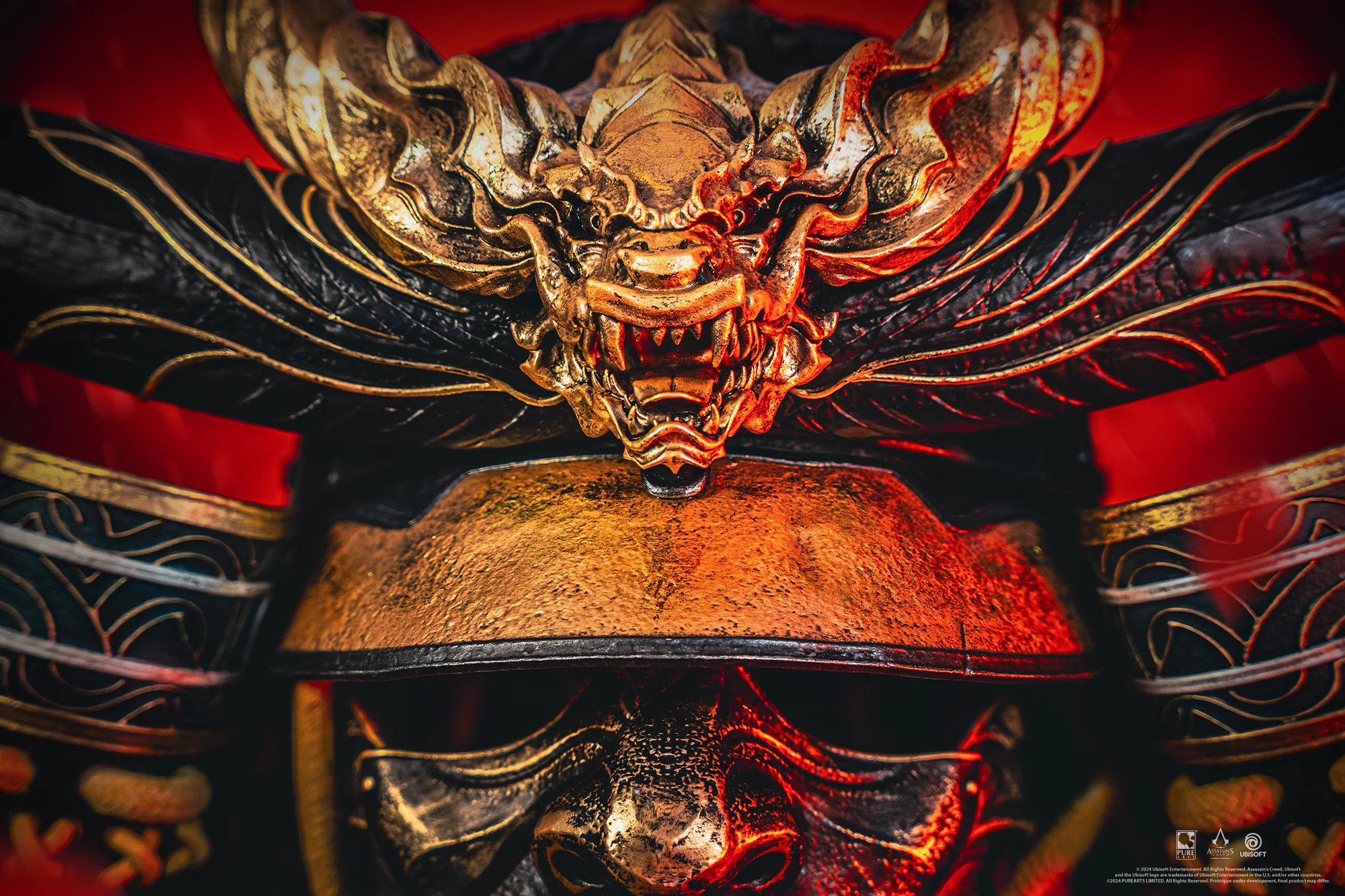 PURE ARTS ASSASSIN'S CREED SHADOWS YASUKE HELMET 1/1 SCALE REPLICA - Image 6