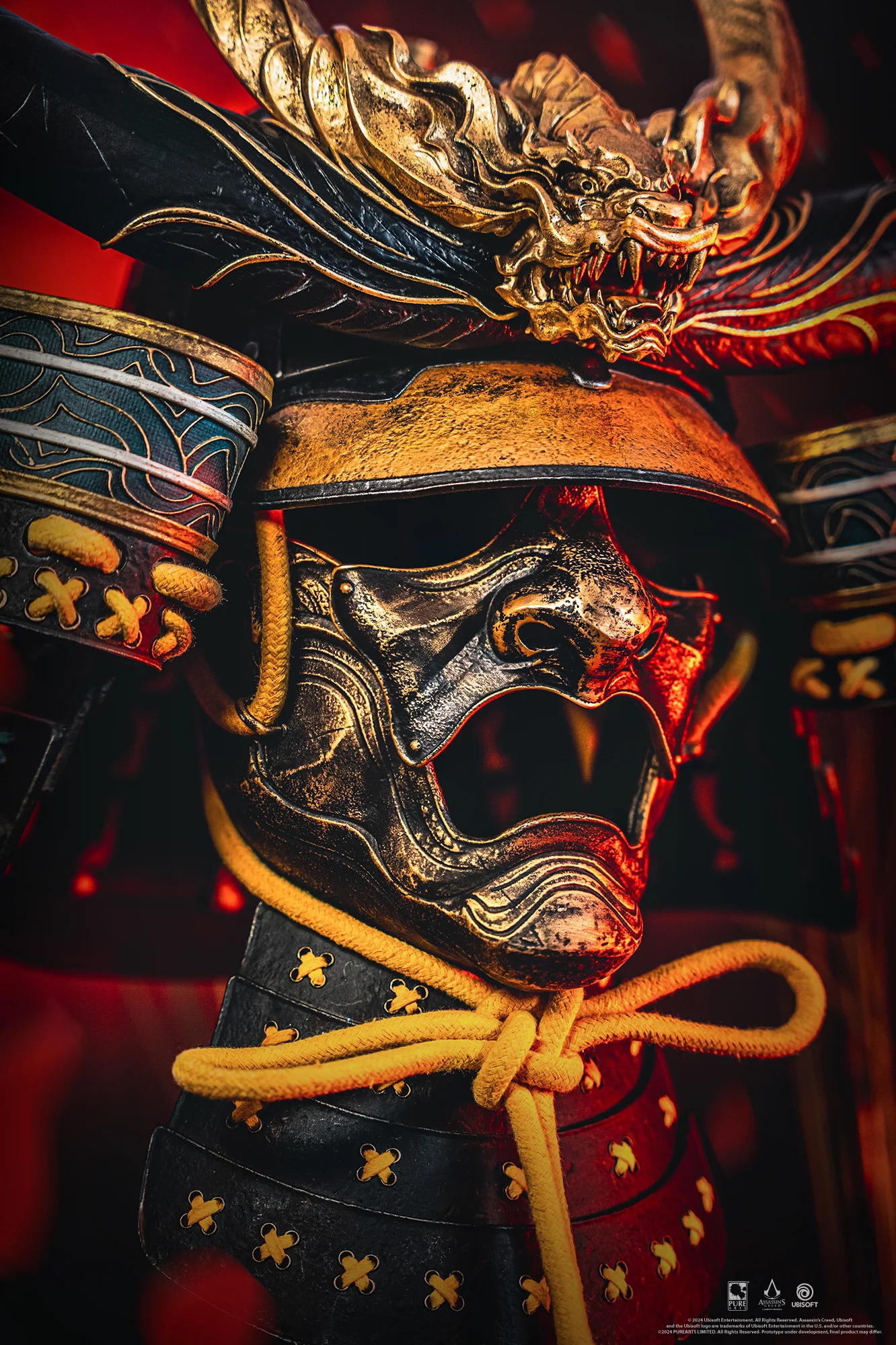 PURE ARTS ASSASSIN'S CREED SHADOWS YASUKE HELMET 1/1 SCALE REPLICA - Image 5
