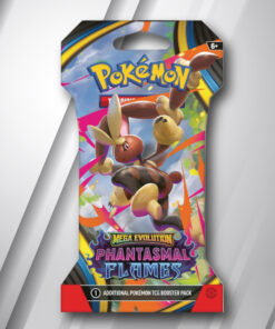 POKEMON TCG MEGA EVOLUTION PHANTASMAL FLAMES BOOSTER PACK #1
