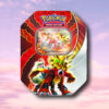 POKEMON TCG PARADOX DESTINIES TIN GOUGING FIRE EX