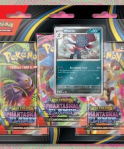 POKEMON MEGA EVOLUTION PHANTASMAL FLAMES 3-PACK BLISTER