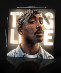 2PAC ACRYLIC POSTER