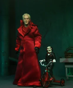 NECA x SAW ULTIMATE JIGSAW KILLER RED ROBE ACTION FIGURE