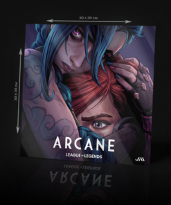 ARCANE FROM LEAGUE OF LEGENDS - JINX ACRYLIC POSTER