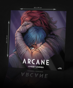 ARCANE FROM LEAGUE OF LEGENDS - VI ACRYLIC POSTER