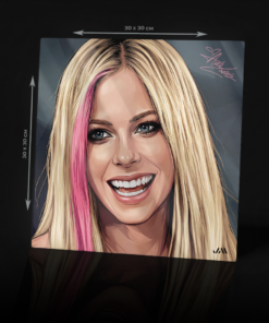 AVRIL LAVIGNE ACRYLIC POSTER
