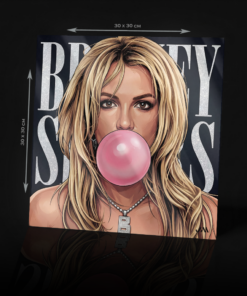 BRITNEY SPEARS ACRYLIC POSTER