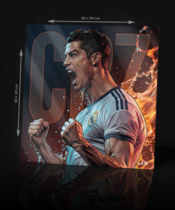 CRISTIANO RONALDO ACRYLIC POSTER