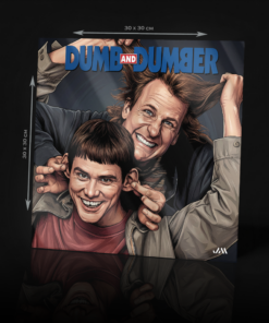 DUMB AND DUMBER ACRYLIC POSTER