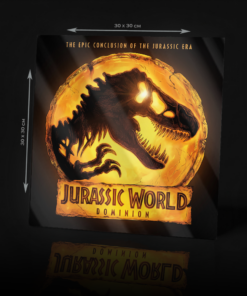 JURASSIC WORLD DOMINION ACRYLIC POSTER