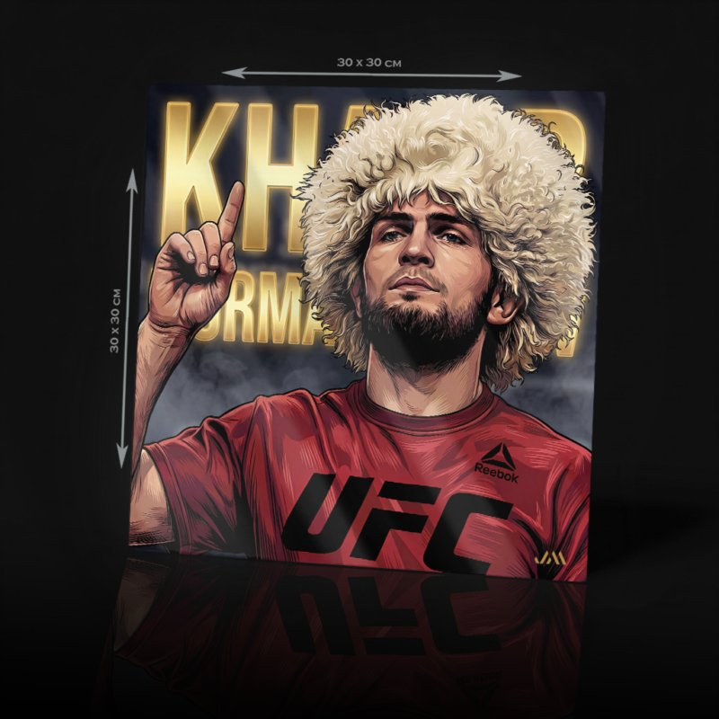 KHABIB NURMAGOMEDOV ACRYLIC POSTER