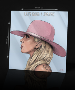 LADY GAGA #1 ACRYLIC POSTER