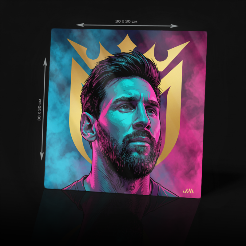 LIONEL MESSI #2 ACRYLIC POSTER