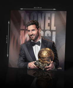 LIONEL MESSI ACRYLIC POSTER
