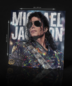MICHAEL JACKSON ACRYLIC POSTER