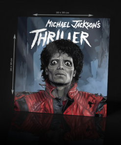 MICHAEL JACKSON THRILLER ACRYLIC POSTER