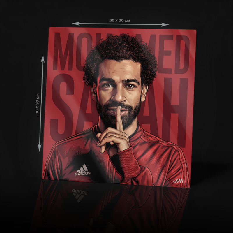 MOHAMED SALAH #2 ACRYLIC POSTER