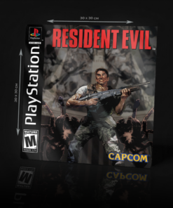 PLAYSTATION RESIDENT EVIL ACRYLIC POSTER