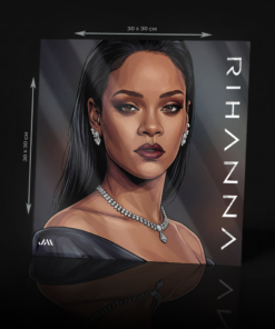 RIHANNA ACRYLIC POSTER