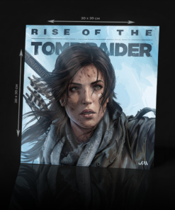 RISE OF THE TOMB RAIDER - LARA CROFT ACRYLIC POSTER