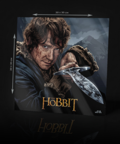 THE HOBBIT FROM THE LORD OF THE RINGS - BILBO BAGGINS ACRYLIC POSTER