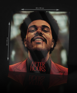 THE WEEKND ACRYLIC POSTER