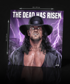 THE UNDERTAKER #2 THE DEAD HAS RISEN ACRYLIC POSTER